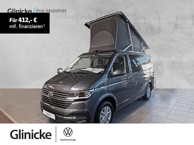 Grau Gebraucht 2023 VW T6.1 California Van | 62.970 € (Teuer) - Bild 1/4