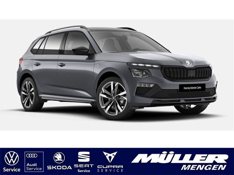 Graphitegrau metallic Neu 2024 Skoda Kamiq Monte Carlo SUV | 32.490 € (Teuer) - Bild 1/4