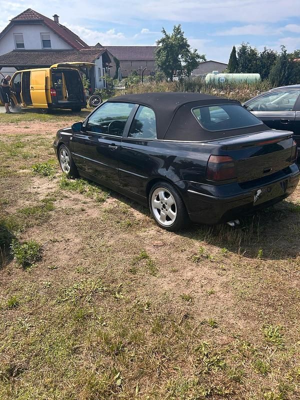 Gebraucht VW Golf Cabriolet 2000 Schwarz Cabrio