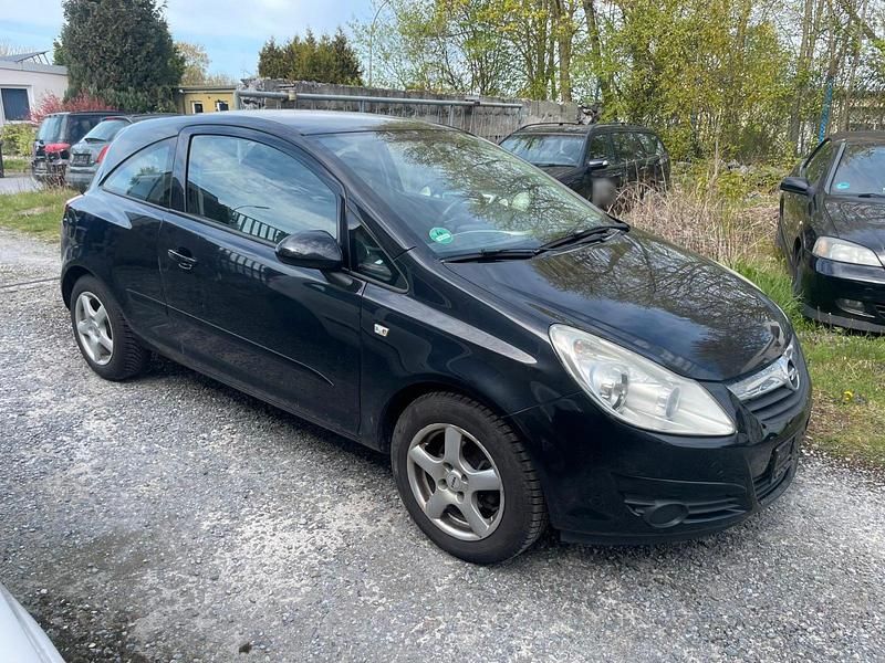 Gebraucht Opel Corsa 80 PS (58 kW) 2007 Schwarz Kleinwagen
