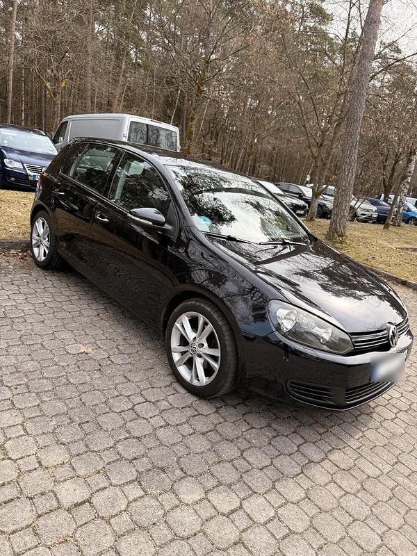 Gebraucht VW Golf VI 122 PS (89 kW) 2009 Schwarz Kleinwagen