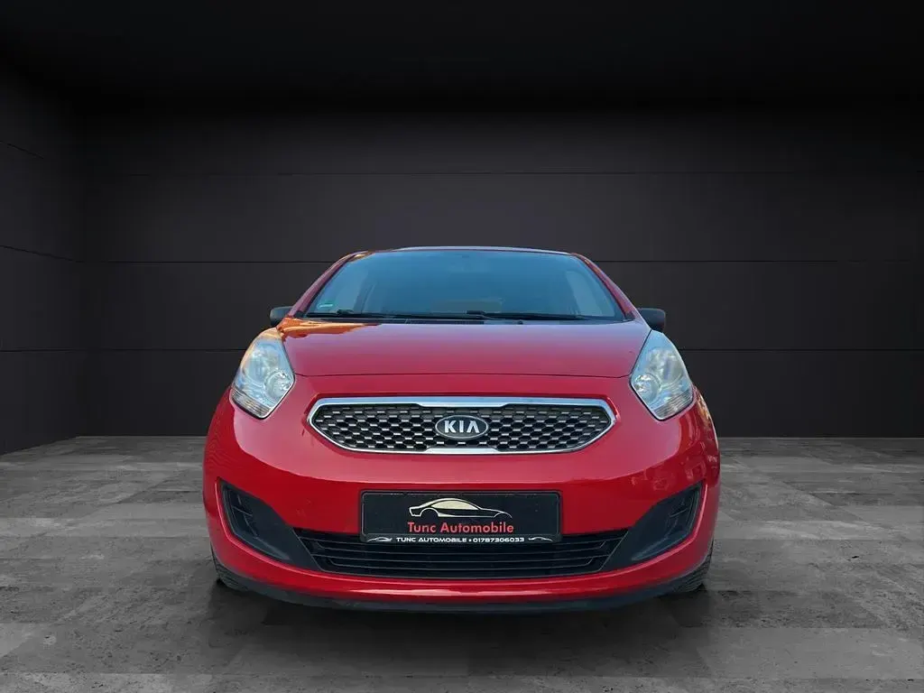 Gebraucht Kia Venga Attract 90 PS (66 kW) 2010 Rot Kleinwagen