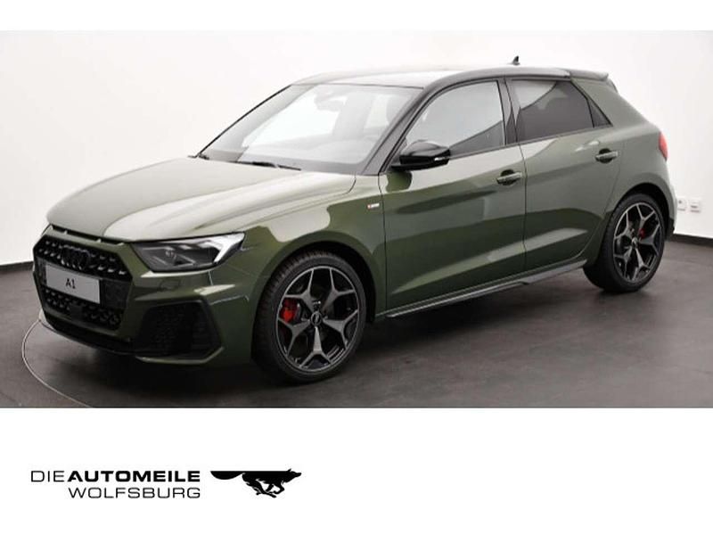 Distriktgrün metallic / schwar Neu 2025 Audi A1 S-Line Kleinwagen | 38.800 € (Fairer Preis) - Bild 1/4