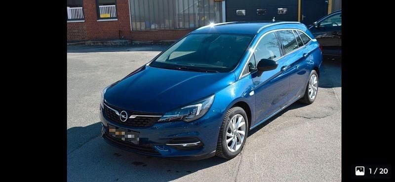 Blau Gebraucht 2021 Opel Astra Kombi | 14.600 € (Fairer Preis) - Bild 1/4