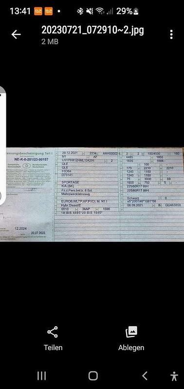 Gebraucht Kia Sportage GT-Line 185 PS (136 kW) 2021 Schwarz SUV