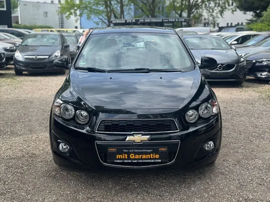 Usata Chevrolet Aveo 116 CV (85 kW) 2011 Nero Berlina