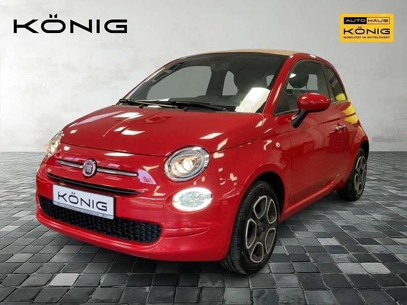 Rot Gebraucht 2023 Fiat 500C Club Cabrio | 12.998 € (Guter Preis) - Bild 1/4