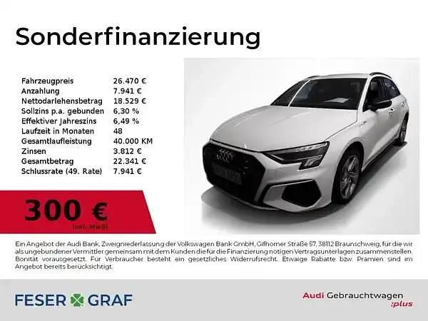 Gebraucht Audi A3 Ambiente 245 PS (180 kW) 2022 Ibisweiß Limousine