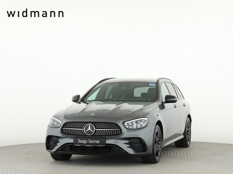 Metalliclack selenitgrau Gebraucht 2022 Mercedes E300 AMG Kombi | 37.850 € (Fairer Preis) - Bild 1/4