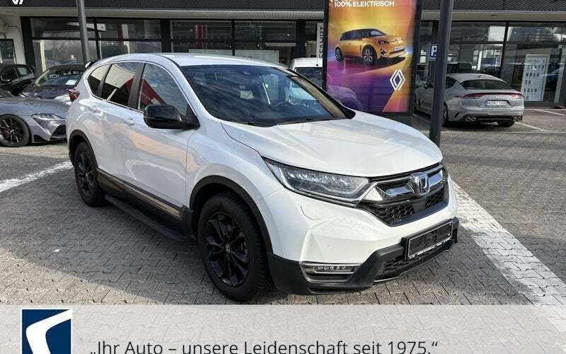 Platinum white (weiß) Gebraucht 2021 Honda CR-V Hybrid SUV | 27.470 € (Fairer Preis) - Bild 1/4