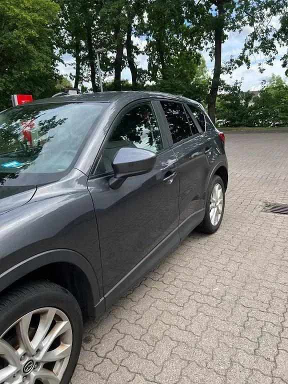 Gebraucht Mazda CX-5 Exclusive-Line 150 PS (110 kW) 2014 Grau SUV