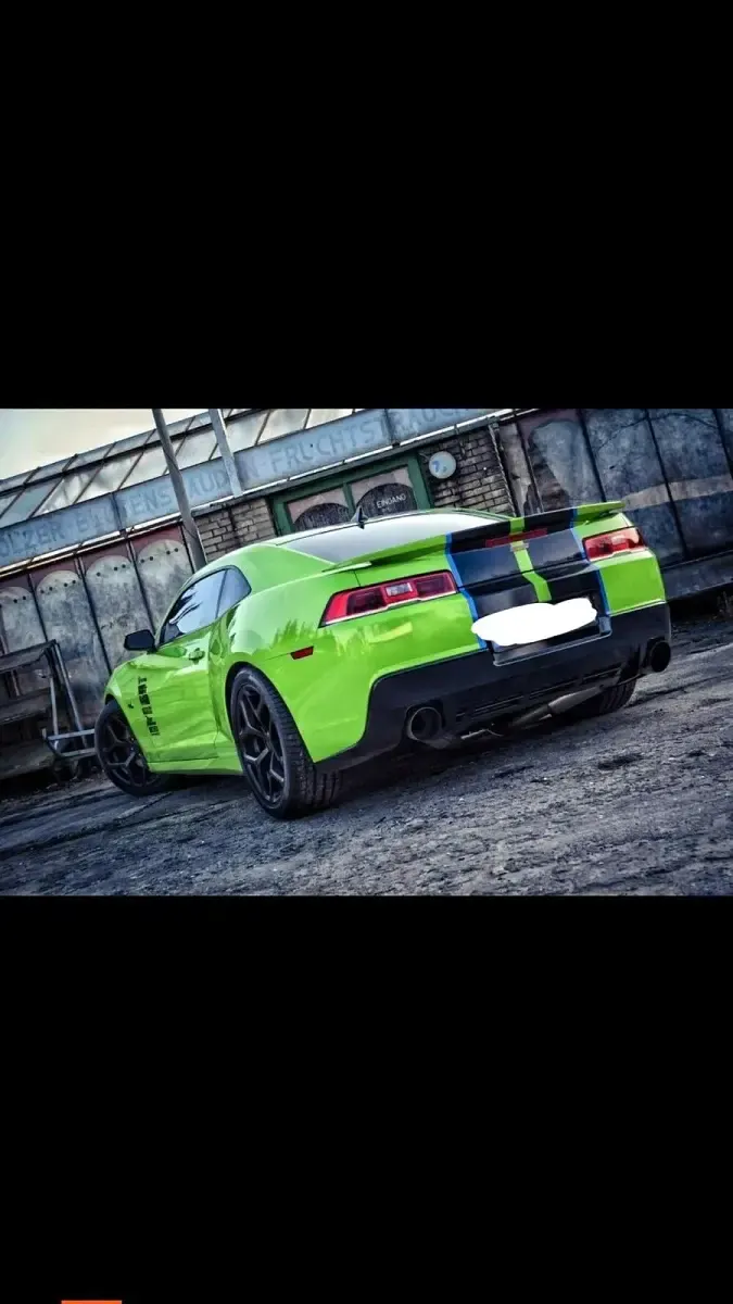 Gebraucht Chevrolet Camaro SS 426 PS (313 kW) 2013 Grün Coupé