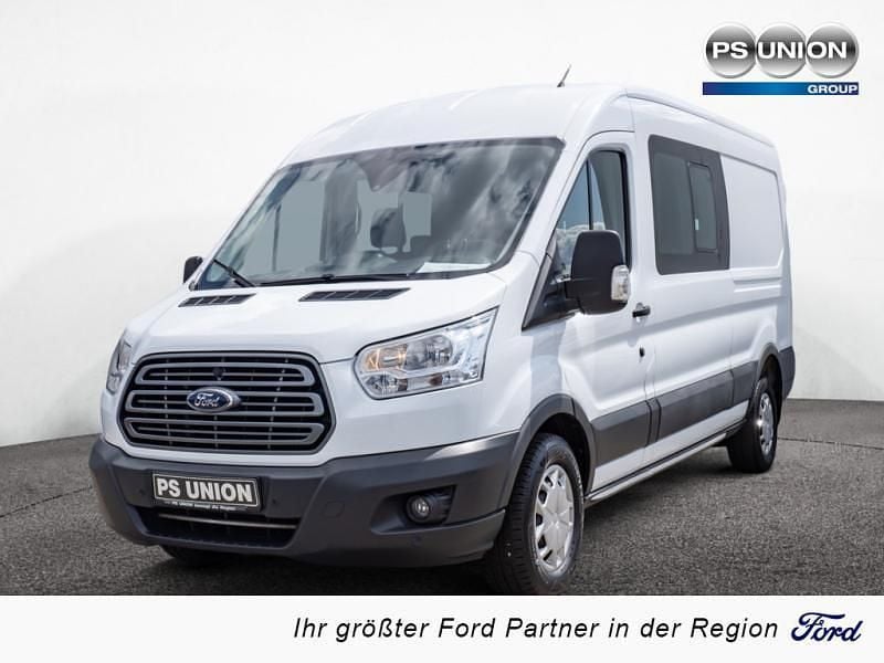 Weiss / frozen white Gebraucht 2018 Ford Transit Trend Van | 18.490 € (Fairer Preis) - Bild 1/4