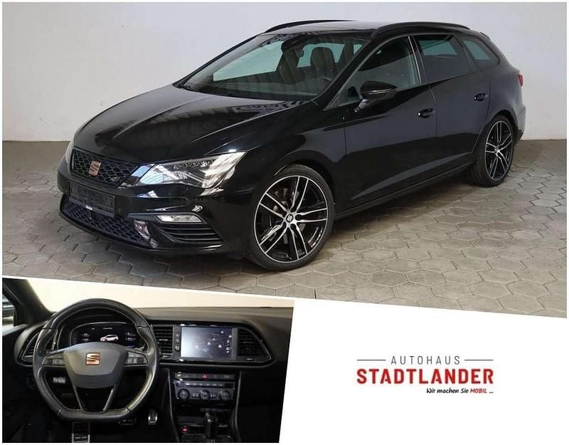 Mitternachtsschwarz Gebraucht 2019 Cupra Leon Kombi | 22.490 € (Guter Preis) - Bild 1/4
