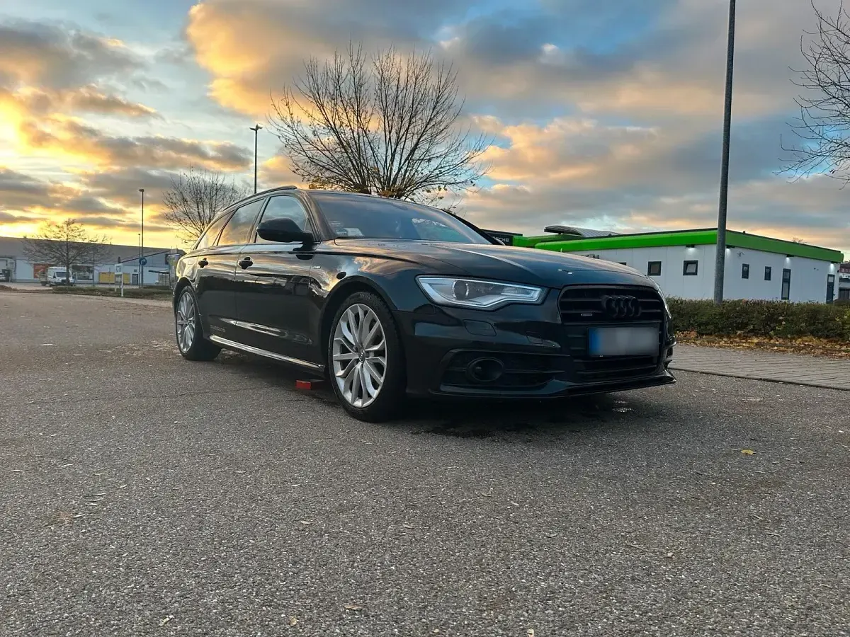 Używany Audi A6 Black Edition 245 KM (180 kW) 2014 Czarny Kombi