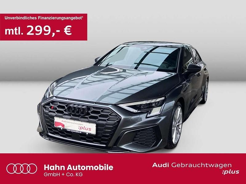 Daytonagrau perleffekt Gebraucht 2024 Audi S3 Ambiente Limousine | 43.660 € (Fairer Preis) - Bild 1/3