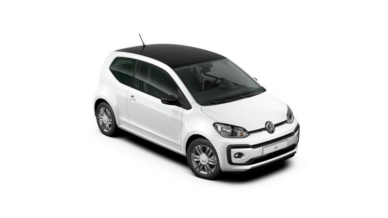 Gebraucht VW up! Sound 90 PS (66 kW) 2017 Weiß Kleinwagen