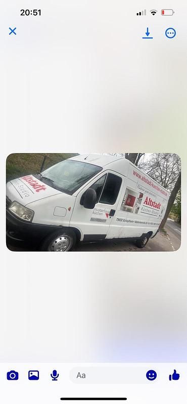 Weiß Gebraucht 2006 Fiat Ducato Van | 1.000 € - Bild 1/4