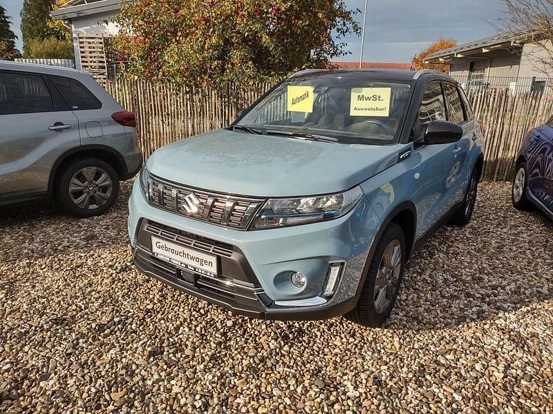 Blau Gebraucht 2021 Suzuki Vitara Comfort SUV | 23.490 € (Teuer) - Bild 1/4