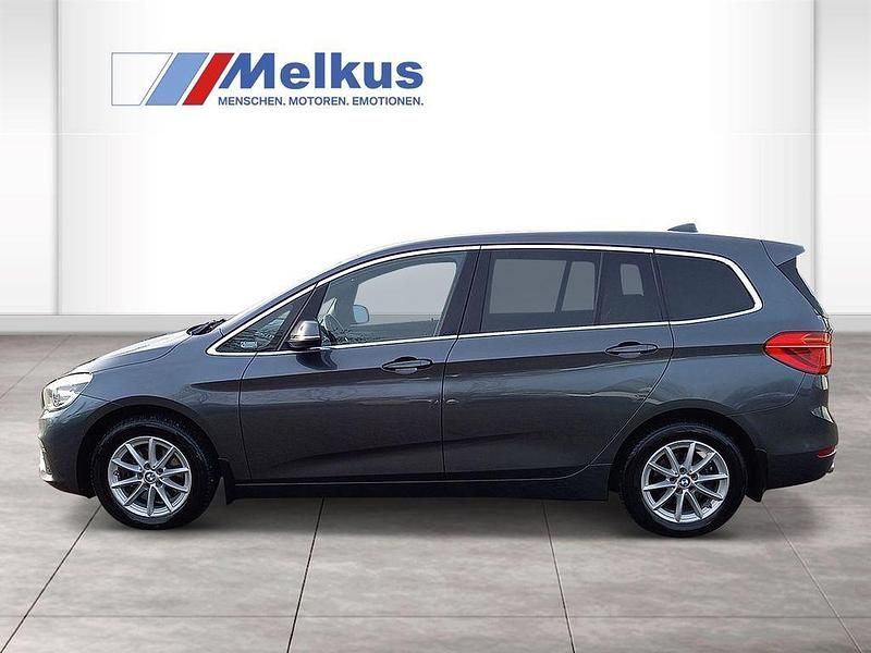 Gebraucht BMW 218 Gran Tourer Luxury Line 150 PS (110 kW) 2015 Grau Van / Kleinbus