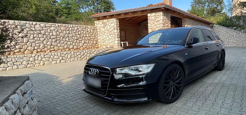 Schwarz Gebraucht 2013 Audi A6 S-Line Kombi | 16.899 € (Fairer Preis) - Bild 1/4