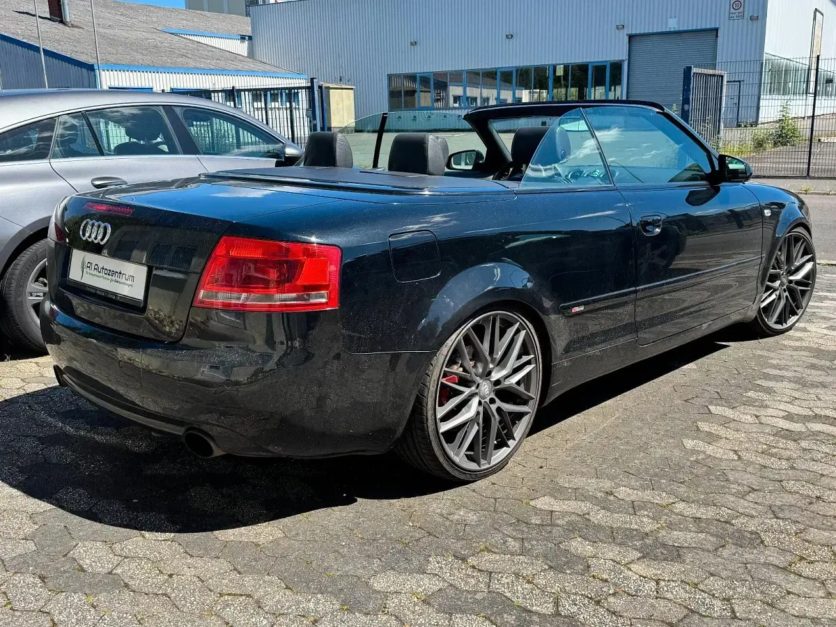 Gebraucht Audi A4 Cabriolet S-Line 256 PS (188 kW) 2007 Schwarz Cabrio