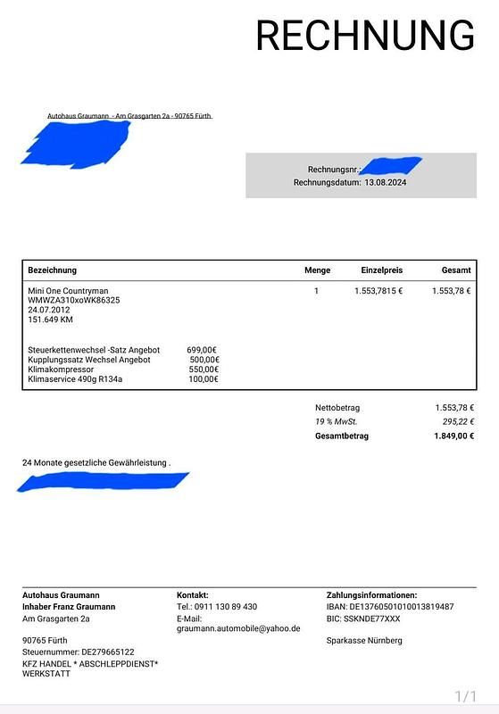 Gebraucht Mini Countryman 98 PS (72 kW) 2012 Weiß SUV