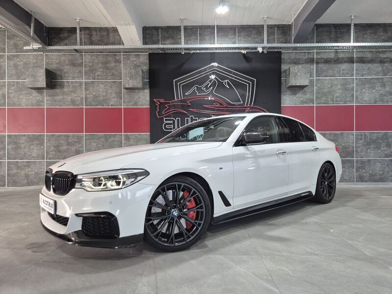 Weiß Gebraucht 2018 BMW M550 M Performance Limousine | 49.990 € (Teuer) - Bild 1/4