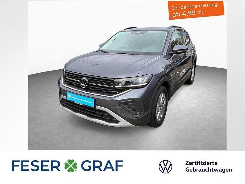 Rauchgrau metallic Gebraucht 2025 VW T-Cross Life SUV | 18.950 € (Superpreis) - Bild 1/2