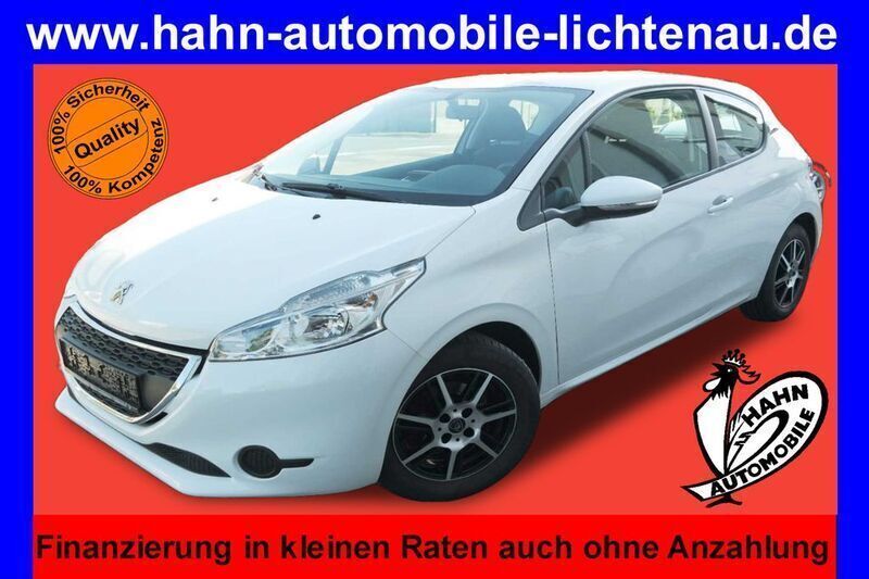 Schneeweiss Gebraucht 2015 Peugeot 208 Kleinwagen | 6.299 € (Fairer Preis) - Bild 1/4