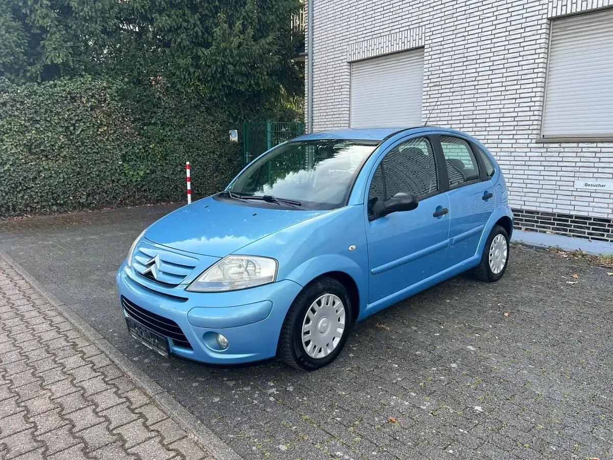 Gebraucht Citroën C3 Comfort 60 PS (44 kW) 2006 Blau Kleinwagen