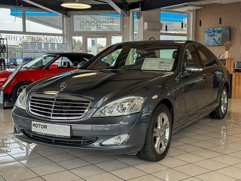 Grau Gebraucht 2006 Mercedes S500 Limousine | 9.990 € (Superpreis) - Bild 1/4