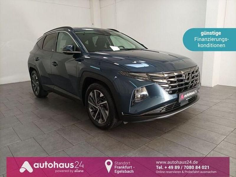 Blau Gebraucht 2021 Hyundai Tucson Trend SUV | 21.990 € (Guter Preis) - Bild 1/4