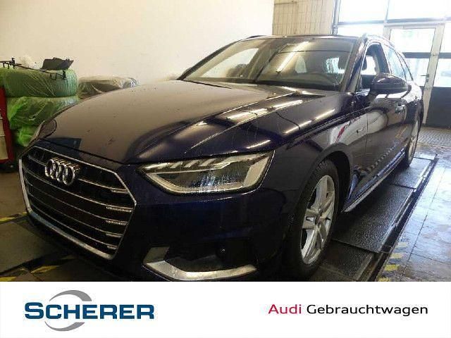Navarrablau metallic (metallic) Gebraucht 2022 Audi A4 Advanced Plus Kombi | 28.380 € (Fairer Preis) - Bild 1/4