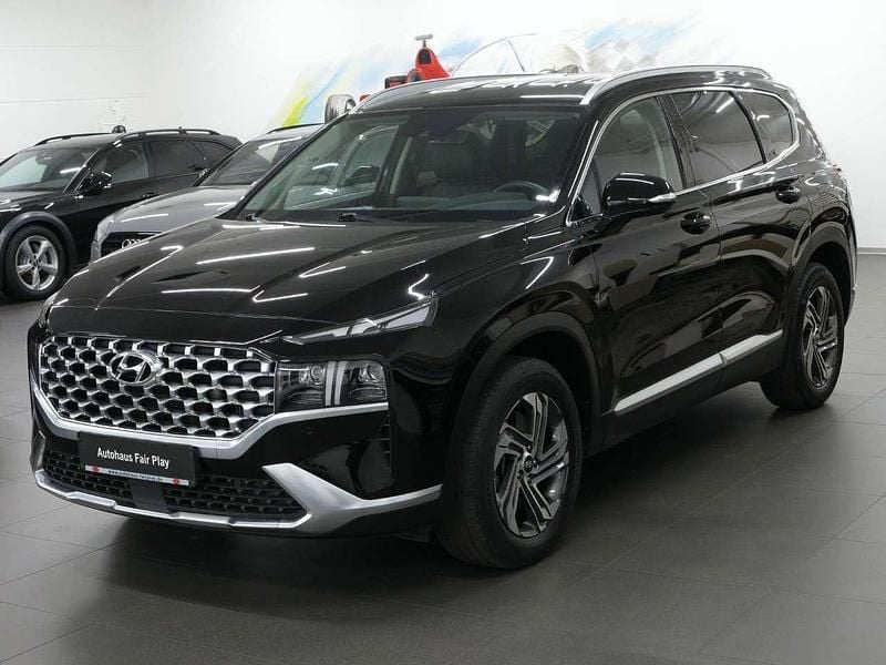 Phantom black / mic Gebraucht 2021 Hyundai Santa Fe SUV | 30.590 € (Guter Preis) - Bild 1/4