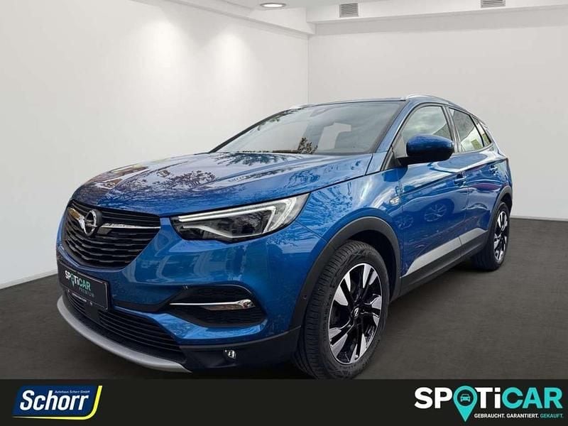 Topas blau Gebraucht 2021 Opel Grandland X Elegance SUV | 19.995 € (Guter Preis) - Bild 1/4