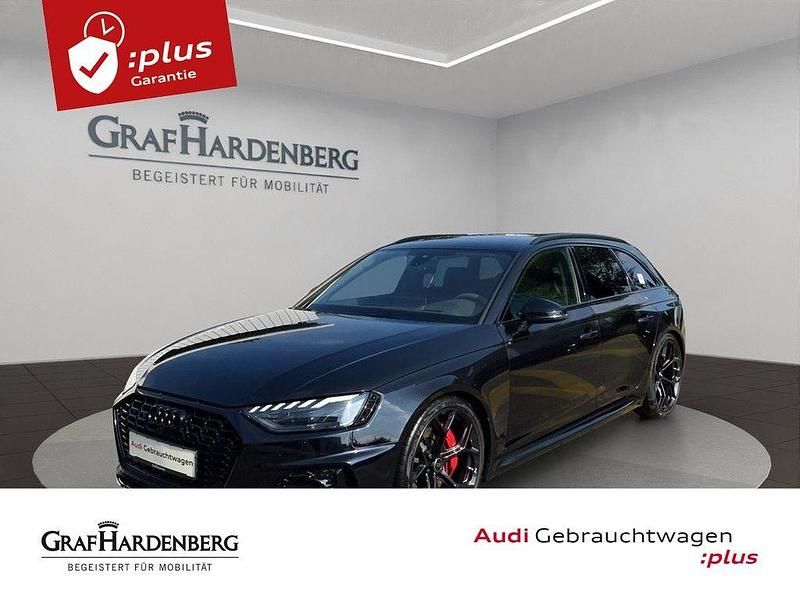 Sebringschwarz kristalleffekt Gebraucht 2024 Audi RS4 Ambiente Kombi | 85.930 € (Teuer) - Bild 1/4