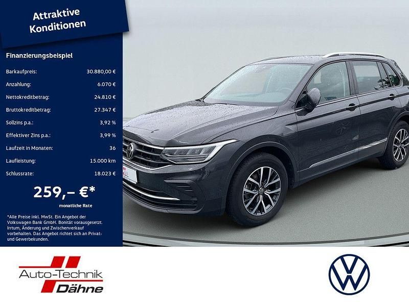 Uranograu Gebraucht 2022 VW Tiguan Life SUV | 30.880 € (Fairer Preis) - Bild 1/4