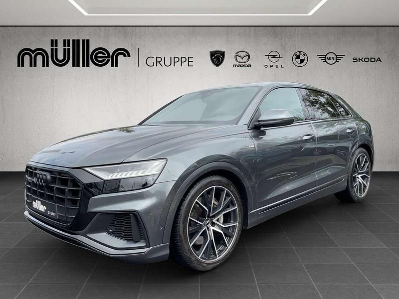 Graumetallic Gebraucht 2021 Audi Q8 Sport SUV | 53.511 € (Fairer Preis) - Bild 1/4