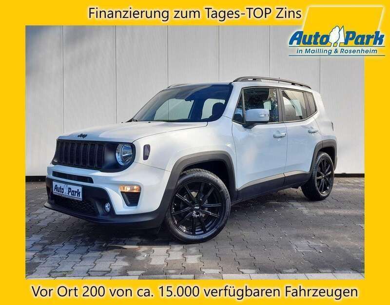 Weiß Gebraucht 2019 Jeep Renegade SUV | 17.477 € (Fairer Preis) - Bild 1/3
