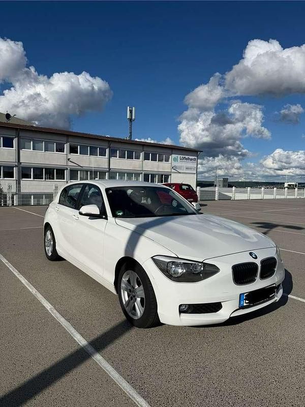 Usata BMW 116 Efficient Dynamics 116 CV (85 kW) 2012 Bianco Utilitaria