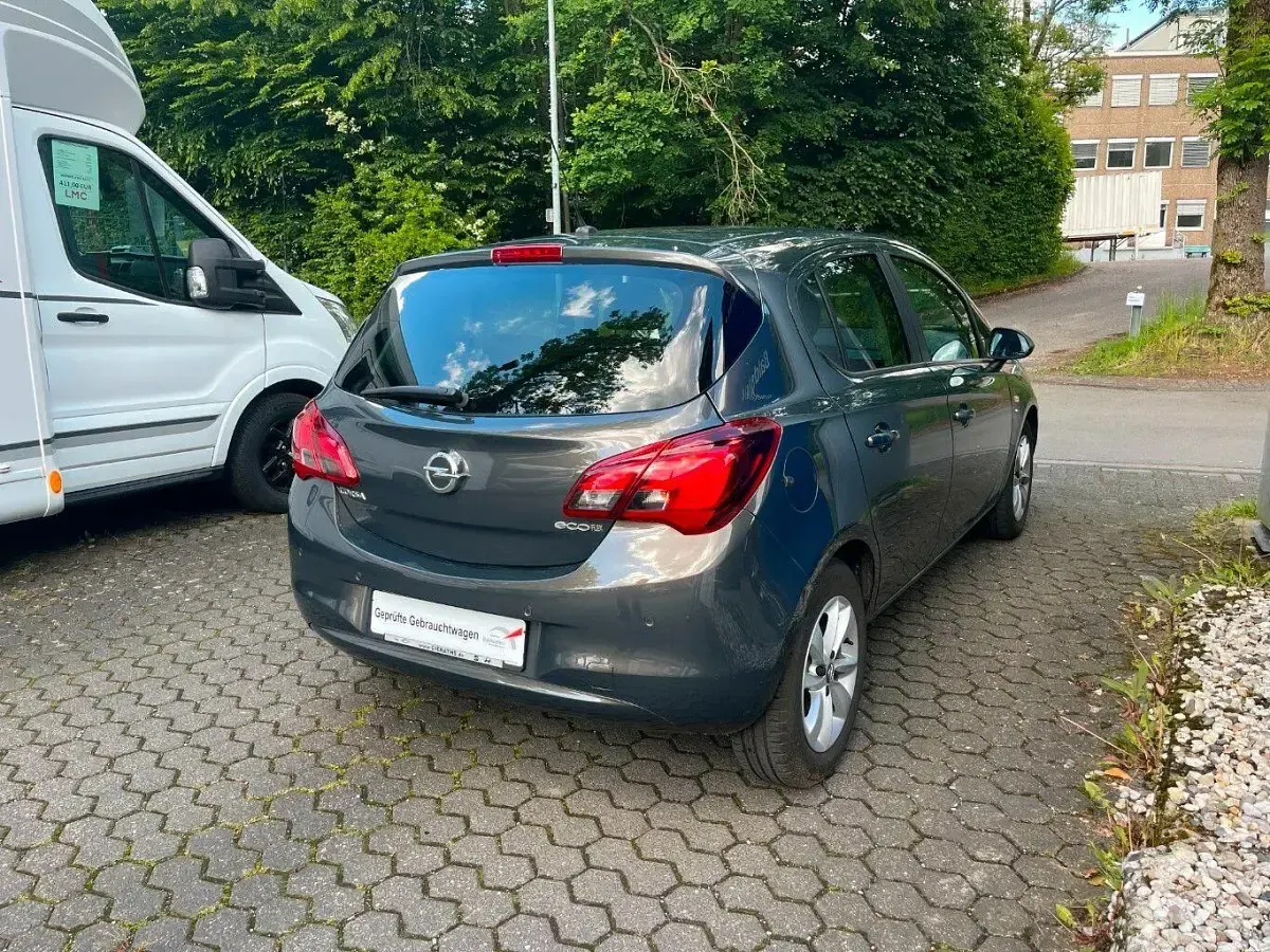 Gebraucht Opel Corsa drive 90 PS (66 kW) 2017 Grau Kleinwagen