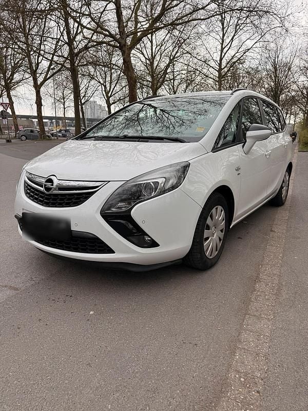 Gebraucht Opel Zafira Tourer 134 PS (98 kW) 2015 Weiß Van / Kleinbus