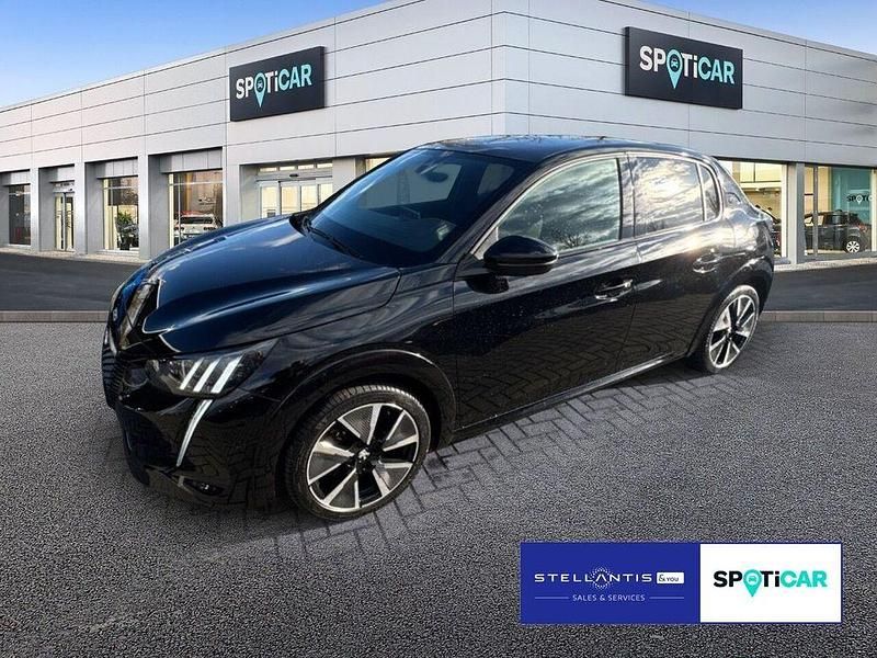 Schwarz Gebraucht 2021 Peugeot e-208 GT Kleinwagen | 15.980 € (Fairer Preis) - Bild 1/4