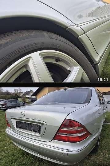 Usata Mercedes S320 197 CV (144 kW) 2001 Argento Berlina