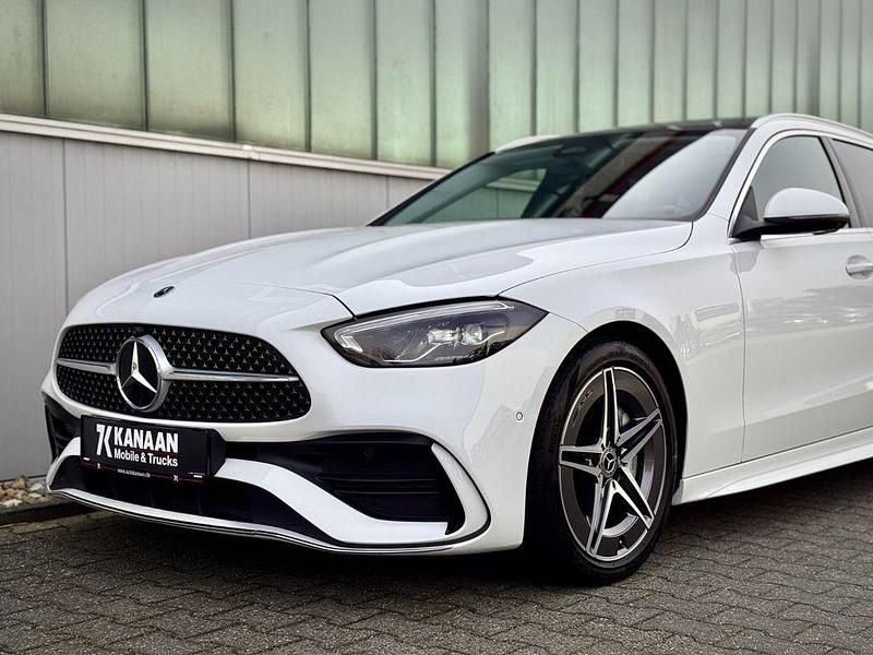 Gebraucht Mercedes C180 AMG line 170 PS (125 kW) 2024 Weiß Limousine