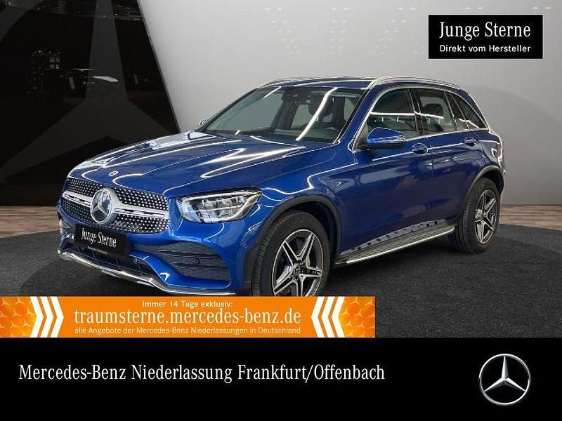 Blau Gebraucht 2022 Mercedes GLC220 AMG SUV | 35.990 € (Superpreis) - Bild 1/3