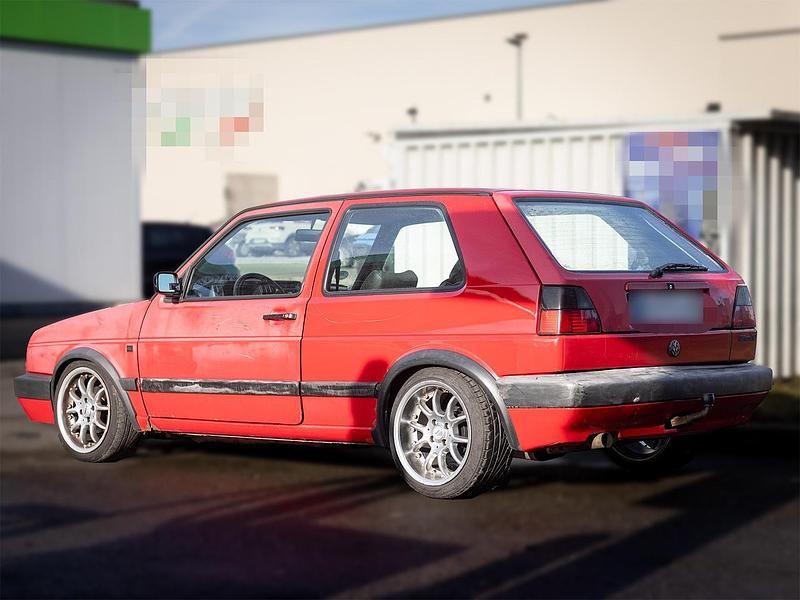 Gebraucht VW Golf II 90 PS (66 kW) 1990 Rot Kleinwagen