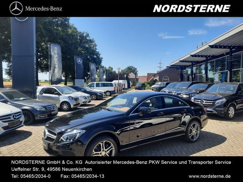 Schwarz Gebraucht 2015 Mercedes CLS350 Sport Coupé | 29.888 € (Teuer) - Bild 1/4