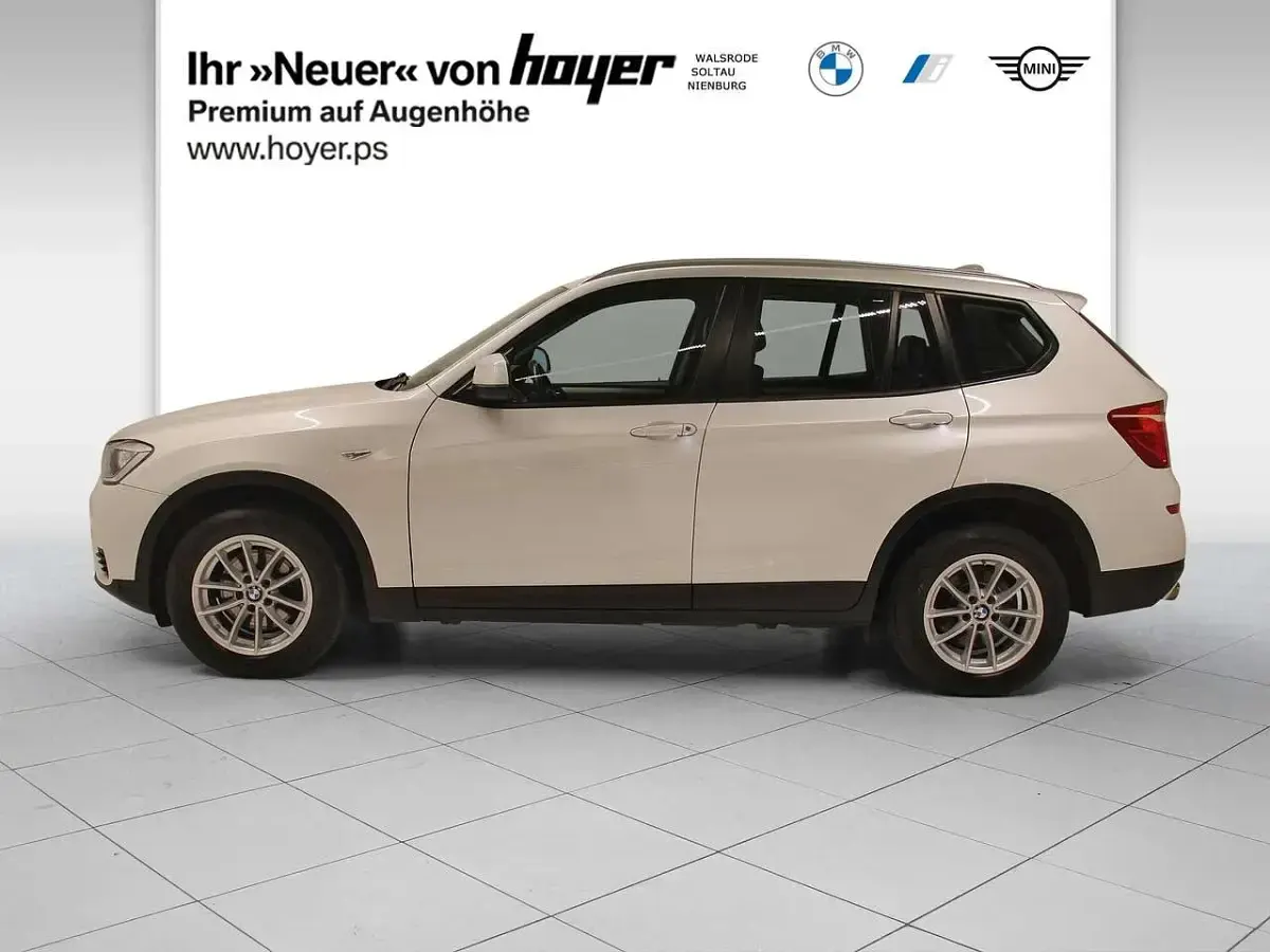 Gebraucht BMW X3 Sport Line 190 PS (139 kW) 2015 Mineralweiß SUV